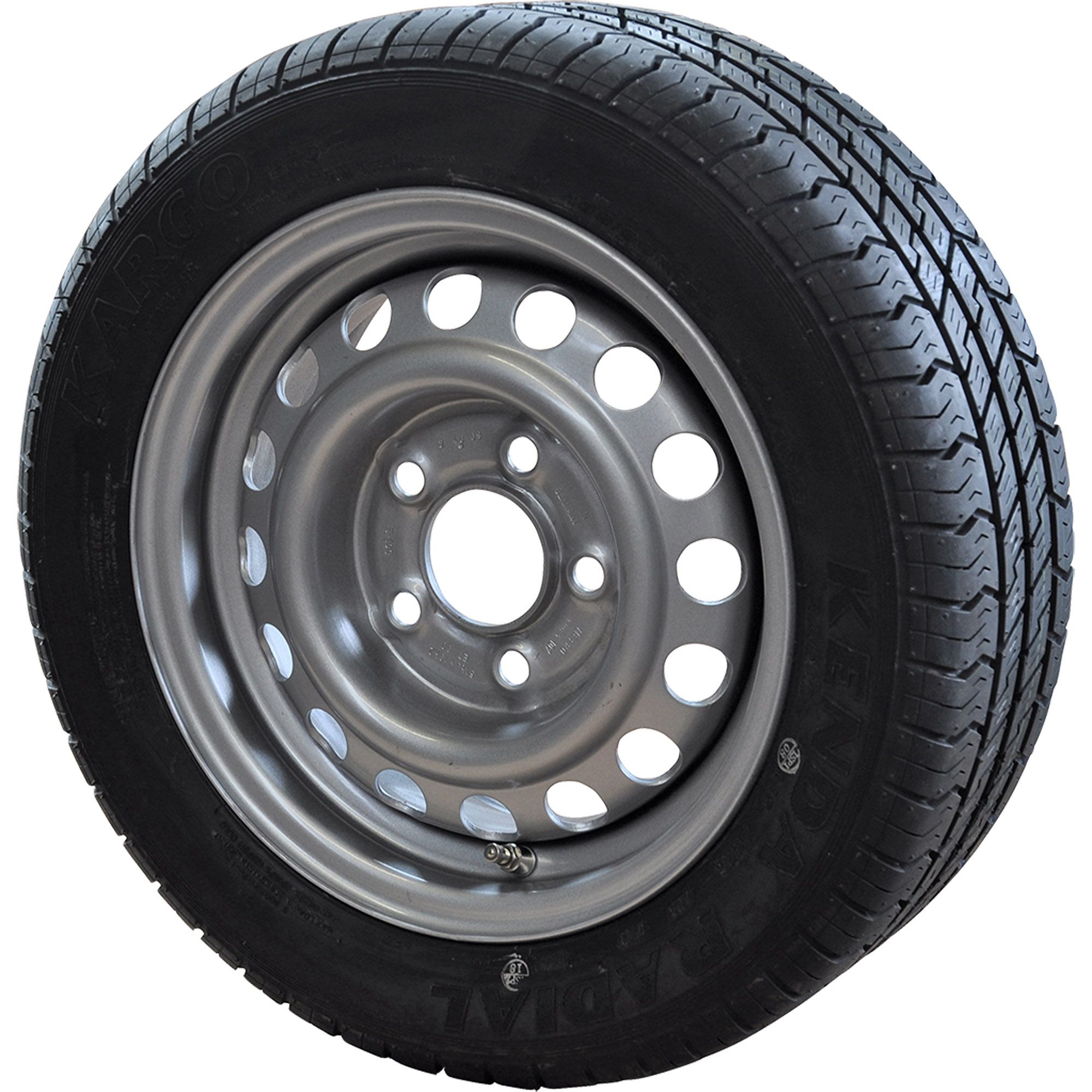 Wheel 165/80R13, Rim 4½Jx13H2, ET30, 5x112, LI 82