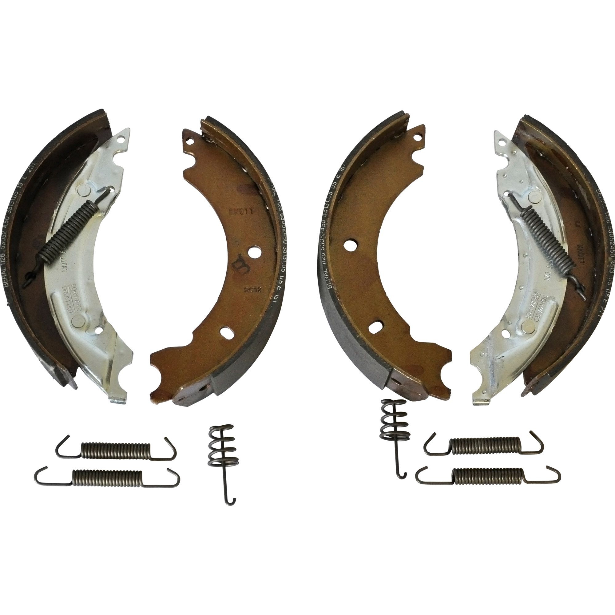 Brake Shoe SET Knott, 200 x 50, incl. Spring Set