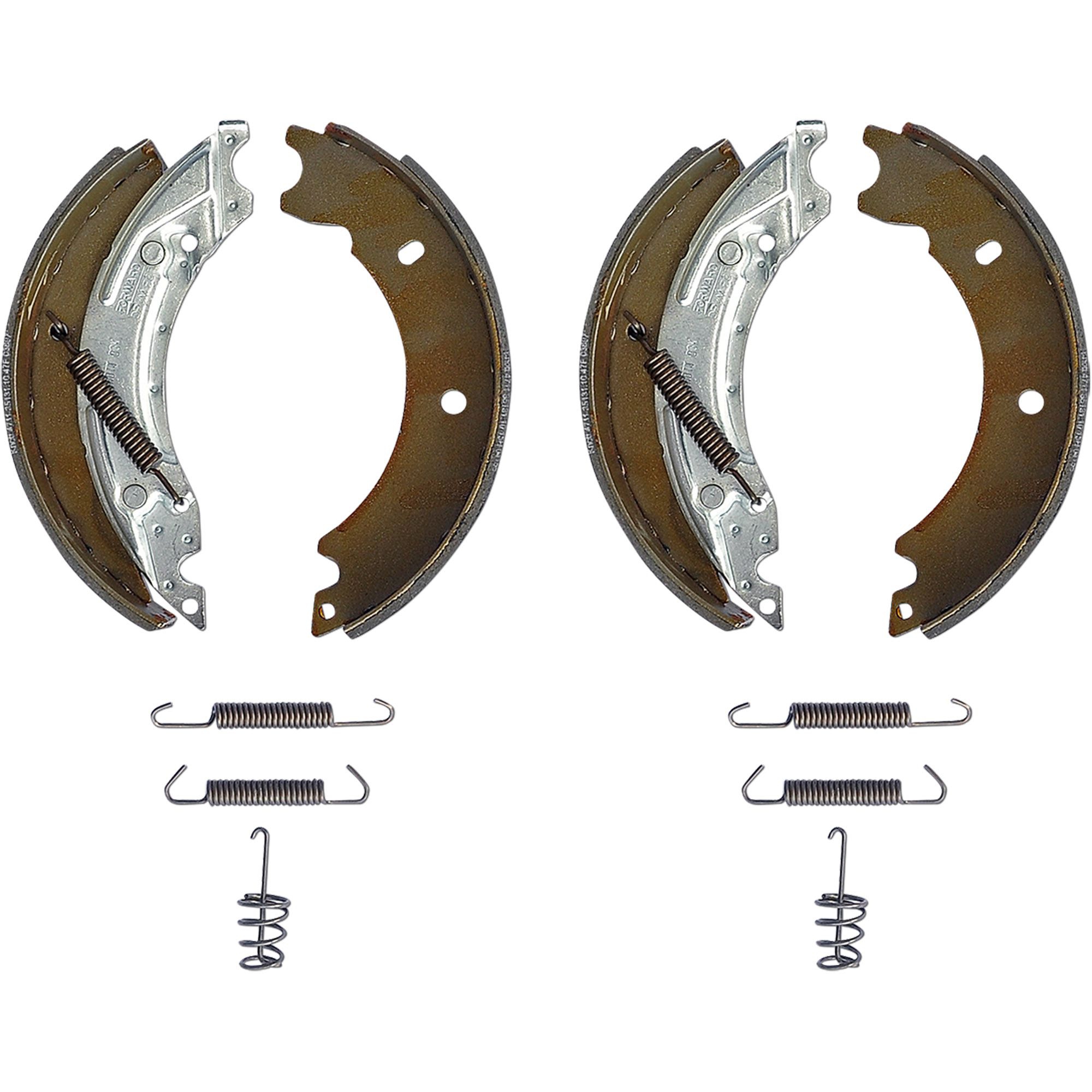 Brake Shoe SET suitable for Knott, 200 x 50, incl. Spring Set