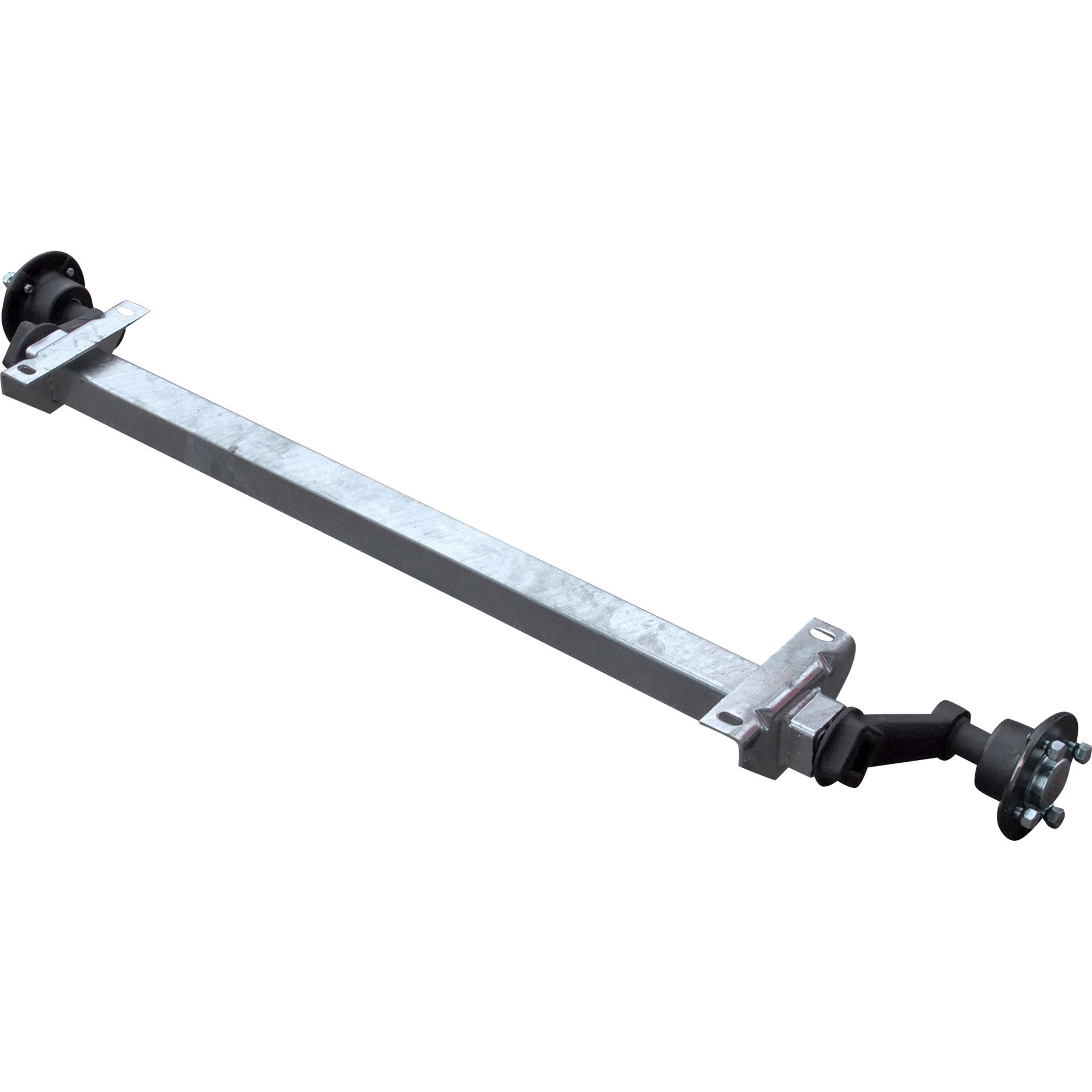 Rubber Suspension Axle Unbraked 750 kg, LSC 1200mm