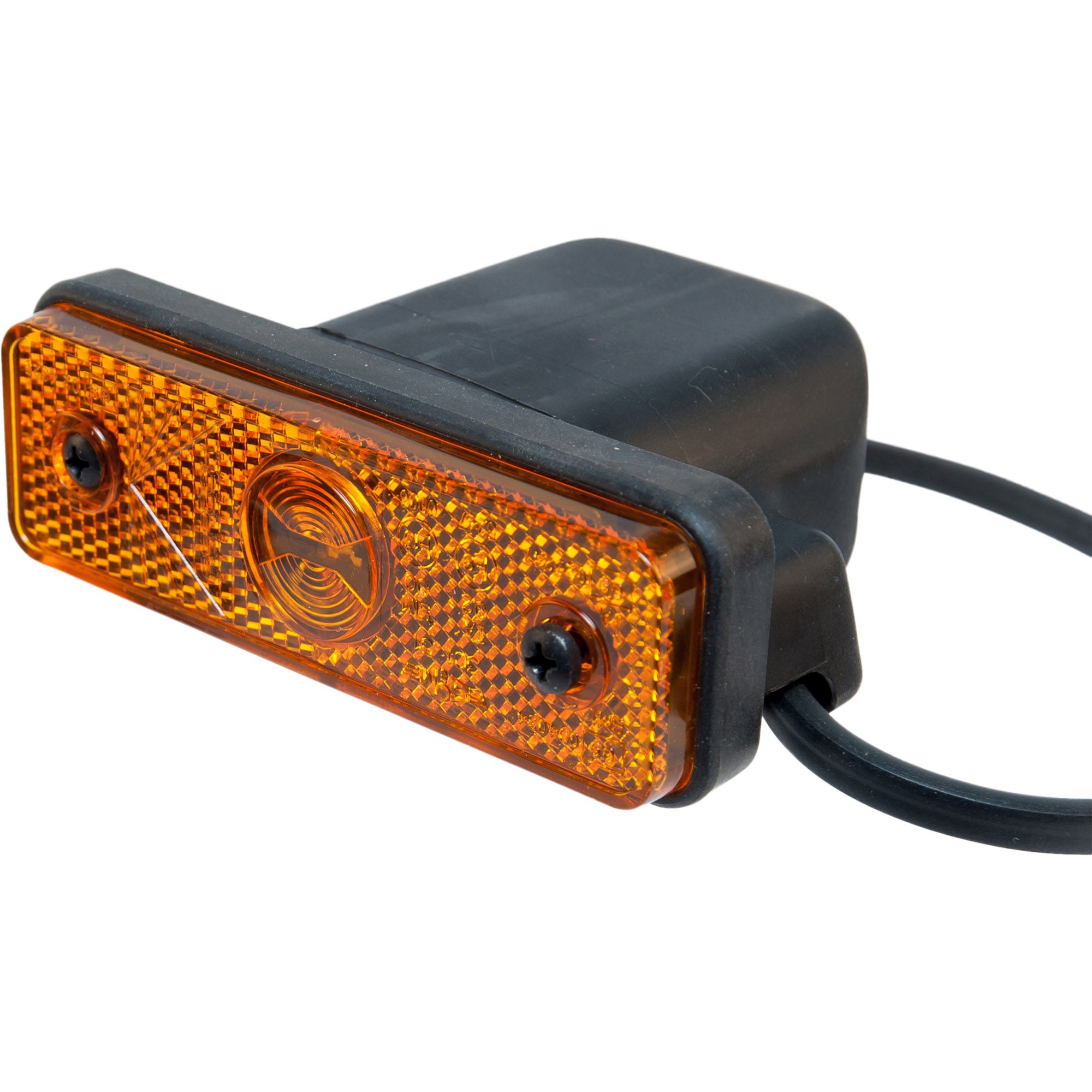 Side marker light LED Aspoeck, yellow