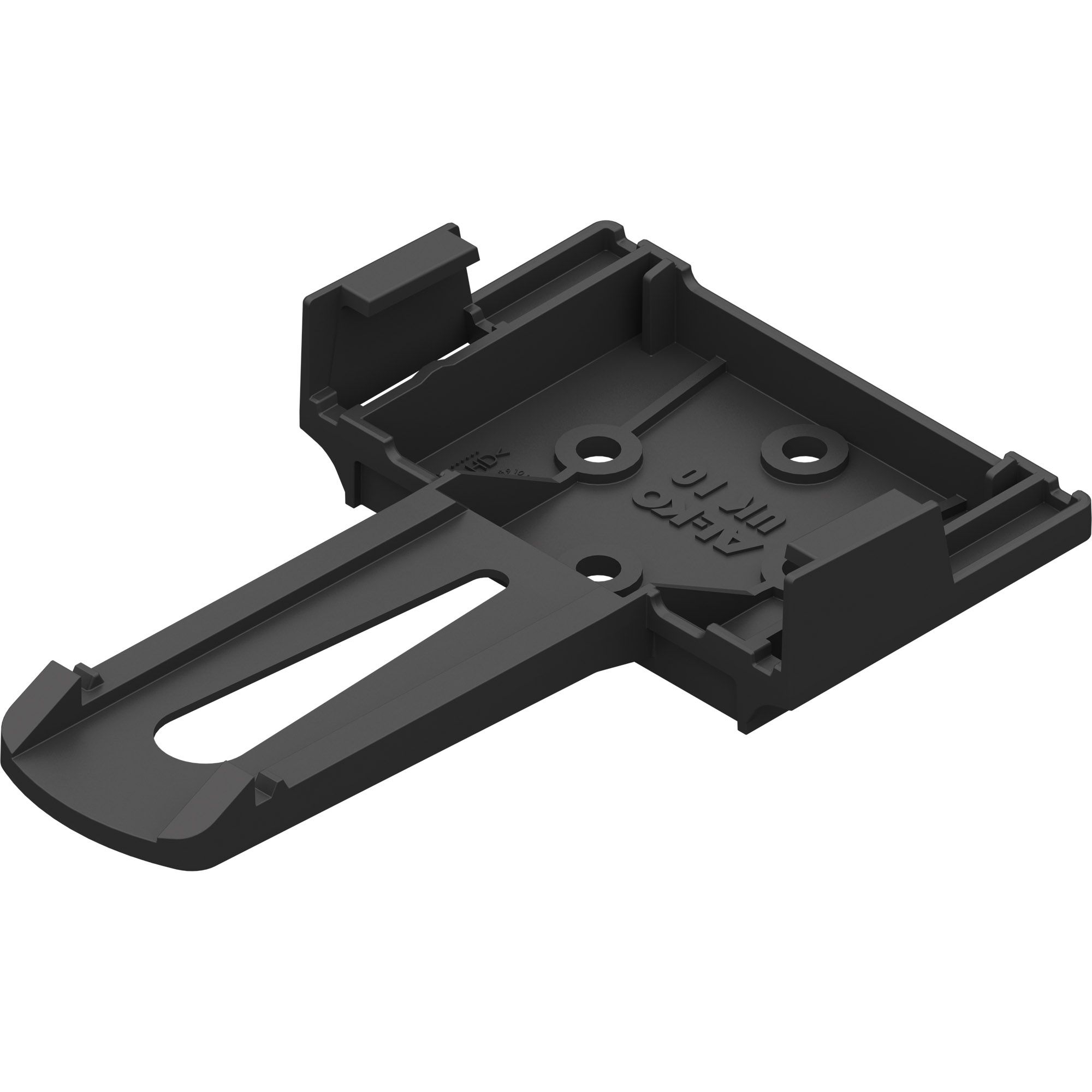 Holder for Wheel Chock, Plastic, Black