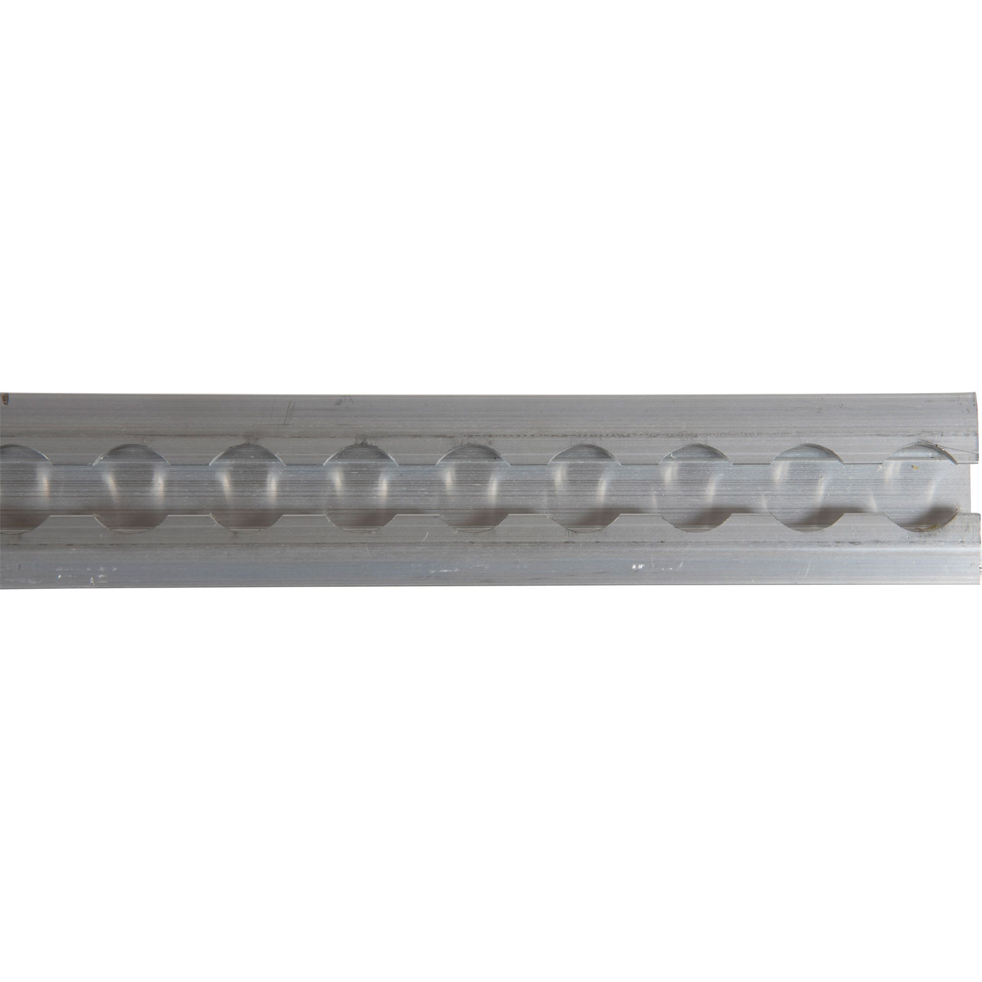 Airline Track Square, L 3000 mm, Alum, Flush-Mount