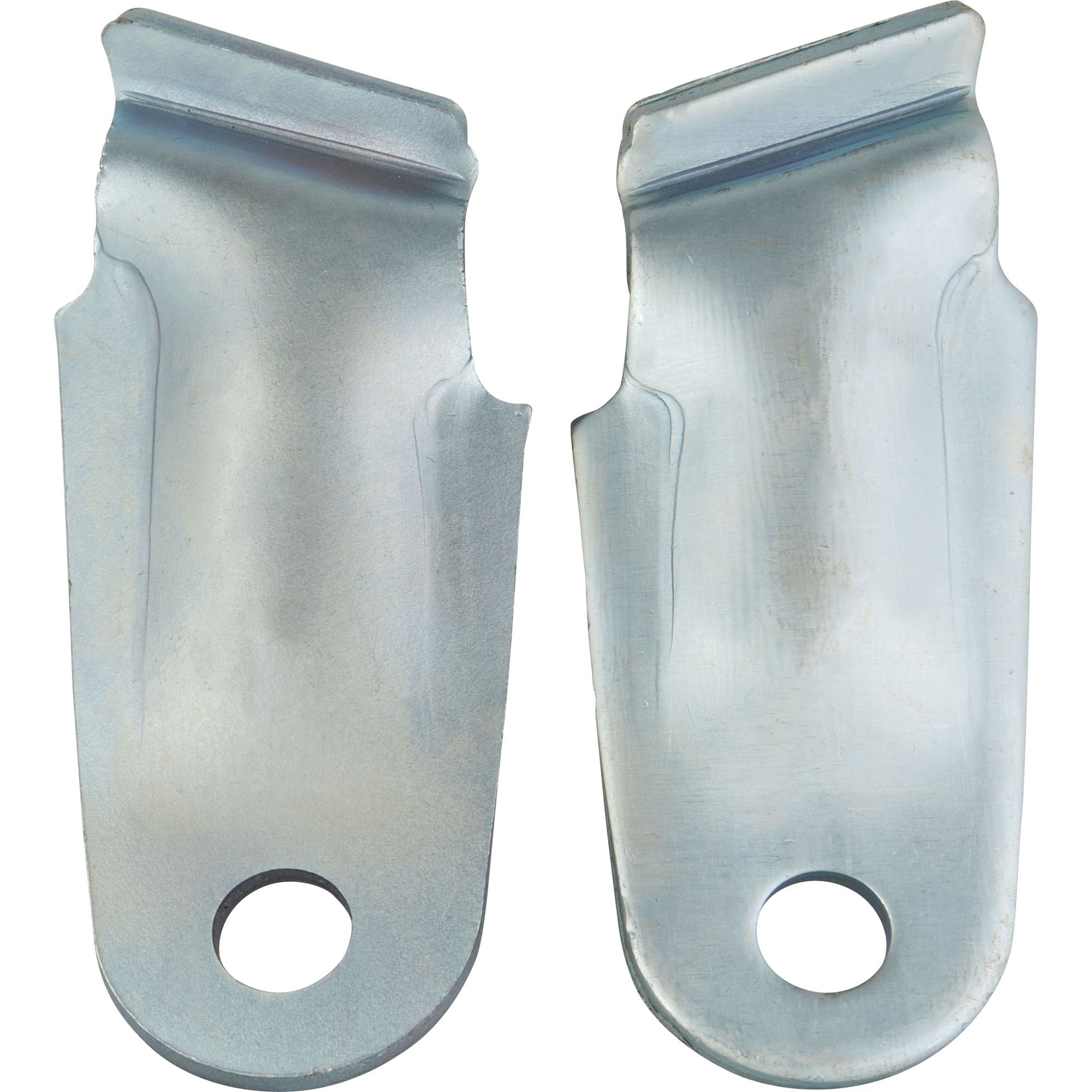 Shock absorber bracket, 2-piece, consisting of 2 plug-in plates,