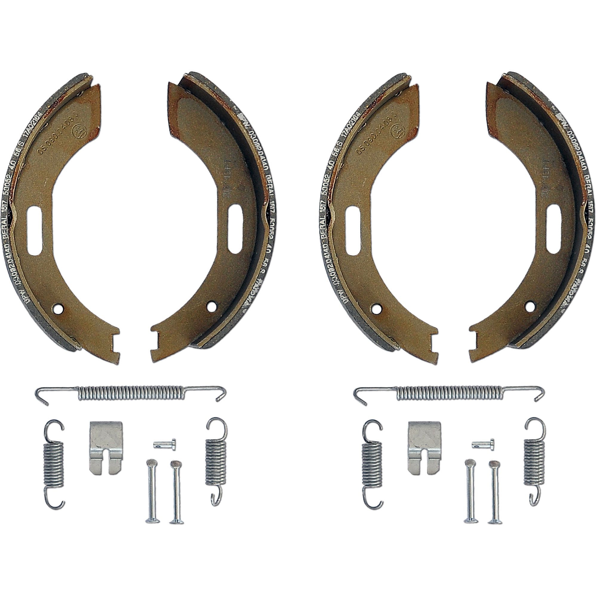 Brake Shoe SET BPW, 200 x 50, incl. Spring Set