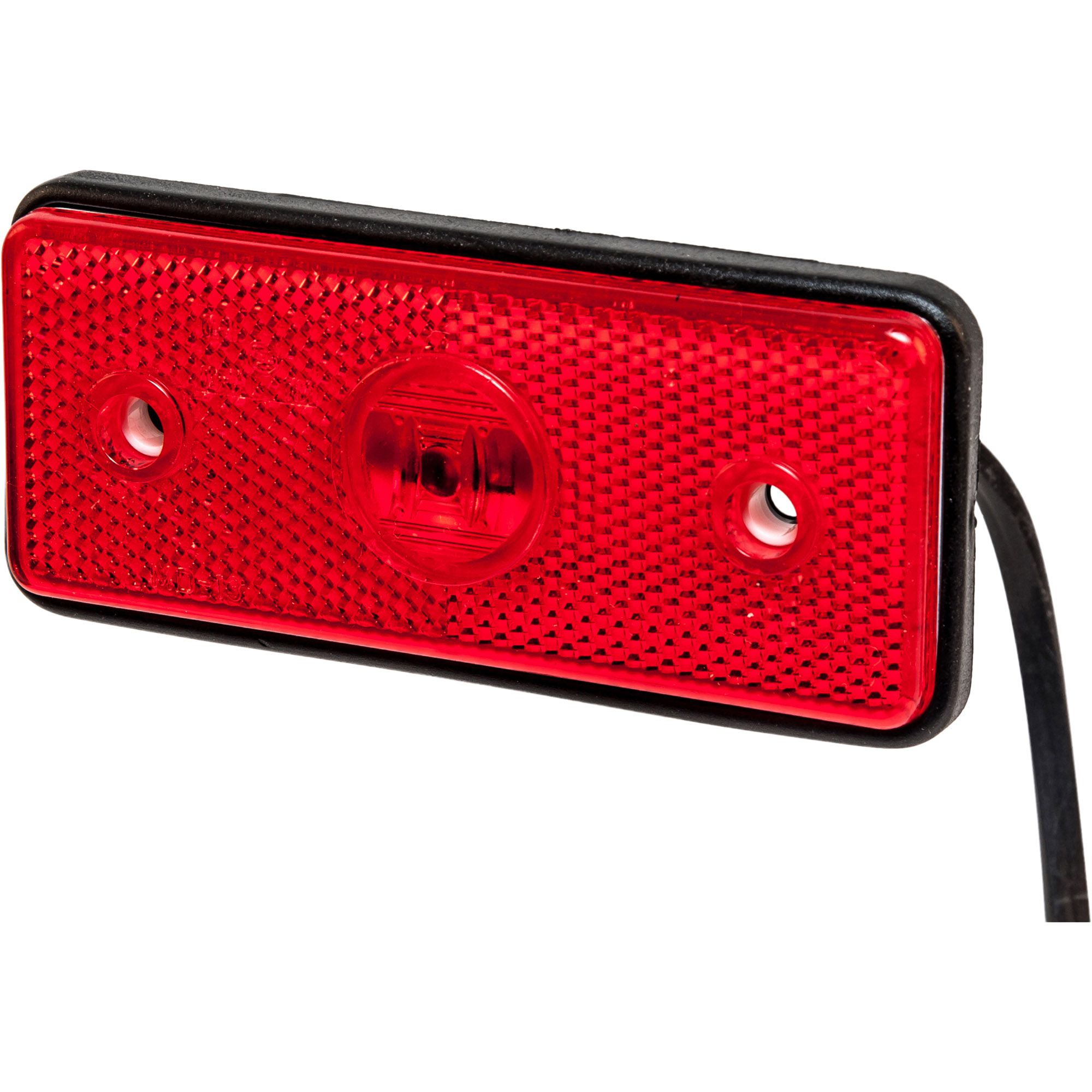 Positioning light LED, red, 12/24 V