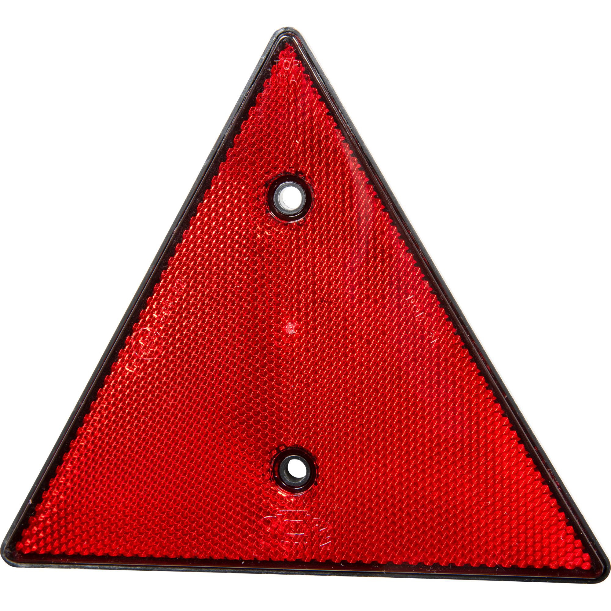 Triangle Reflector, Red, for Screwing