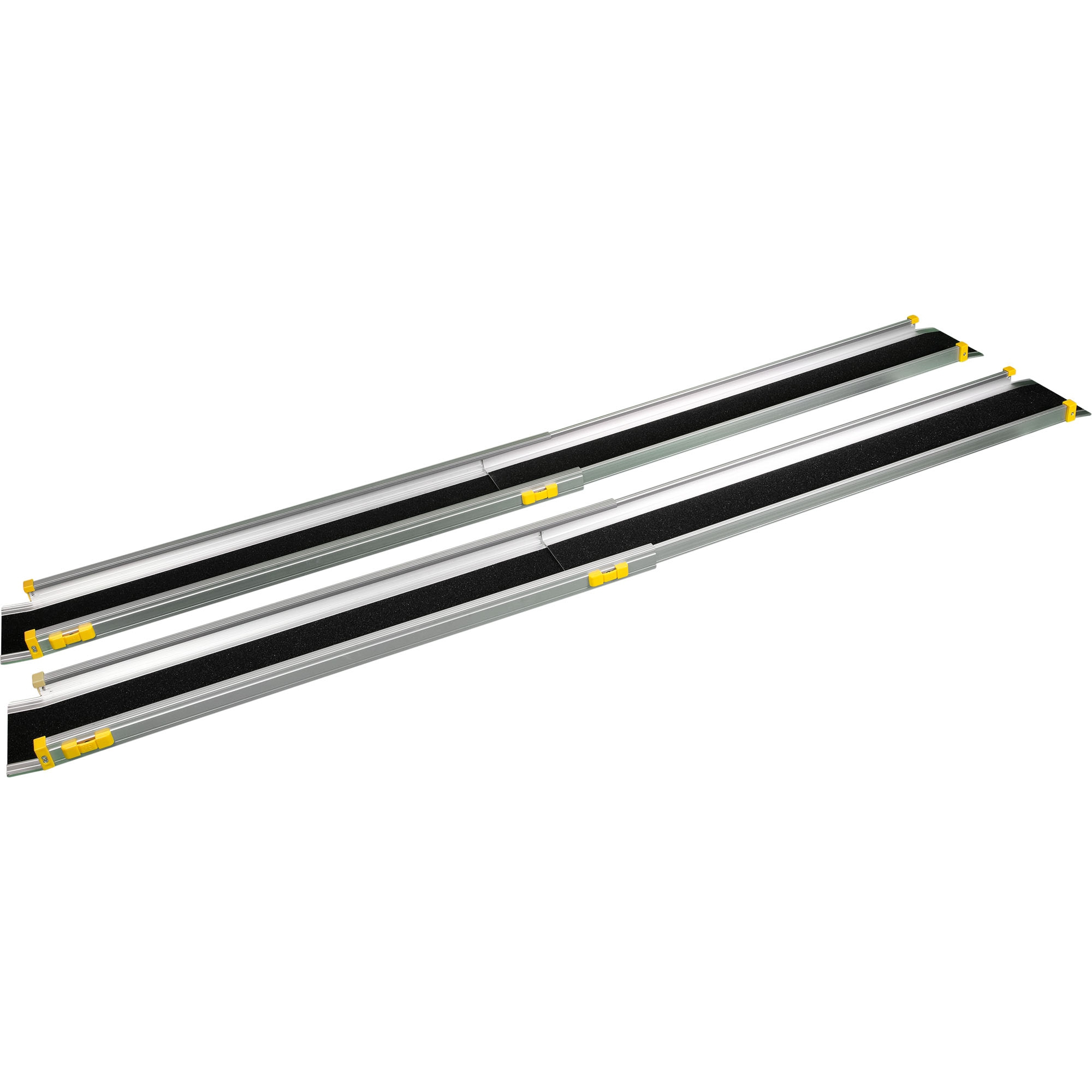 1 Pair Loading Ramp, Extendable, Alum, Length 1220 - 2100 mm, 270 kg