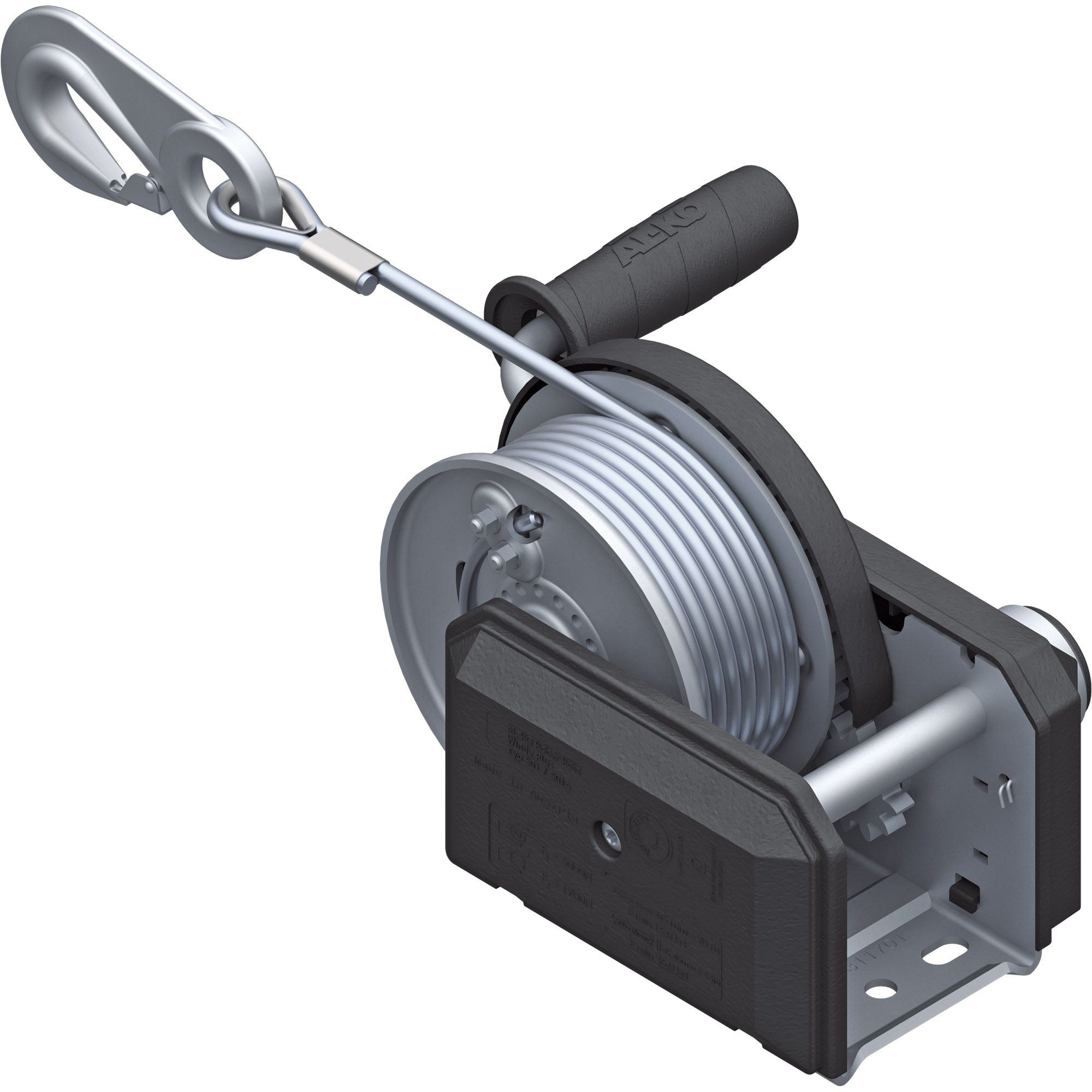 Cable Winch, AL-KO 501 PLUS, 500 kg, Cable 20 m