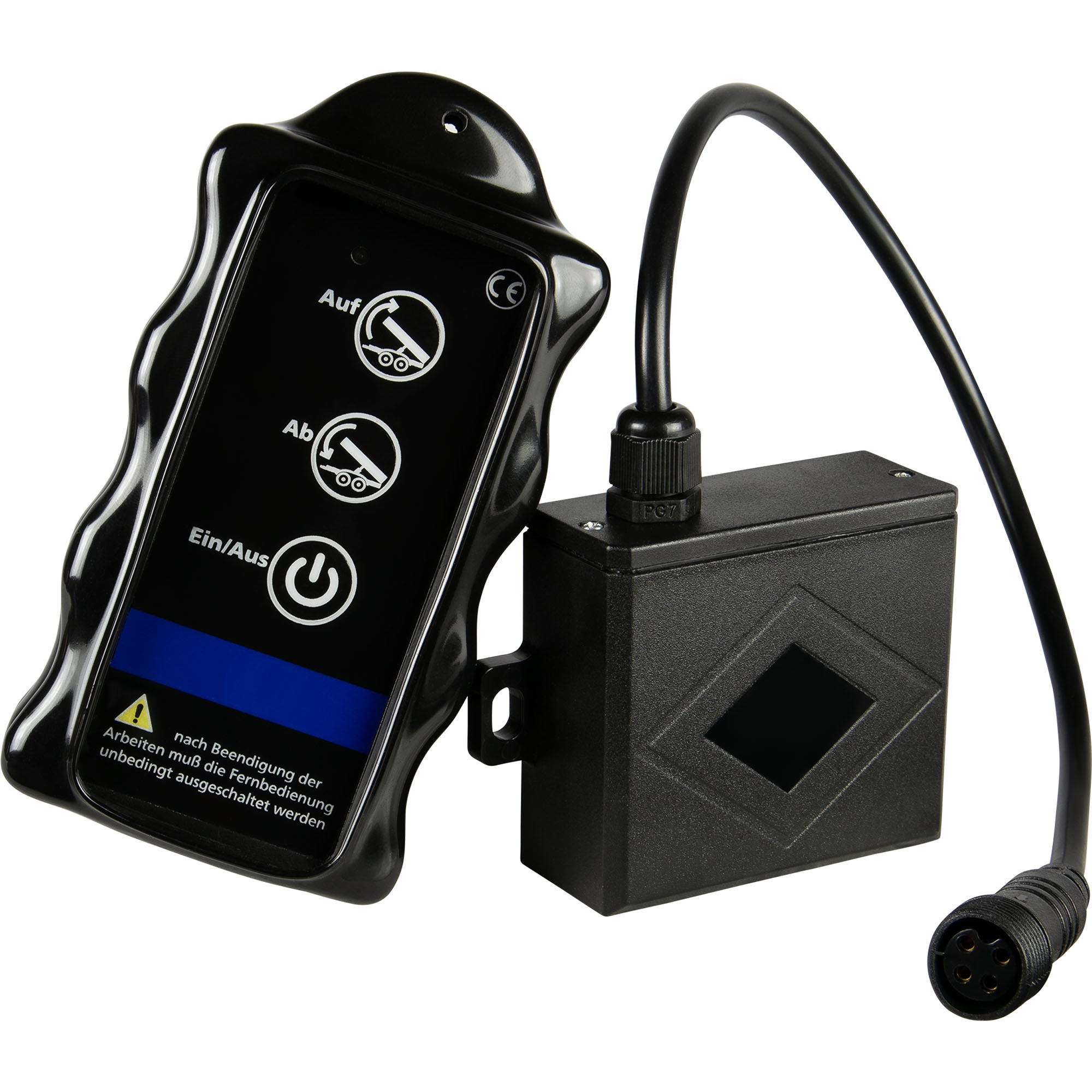 Wireless remote control w. 1 transmitter for electro-hydraulic units