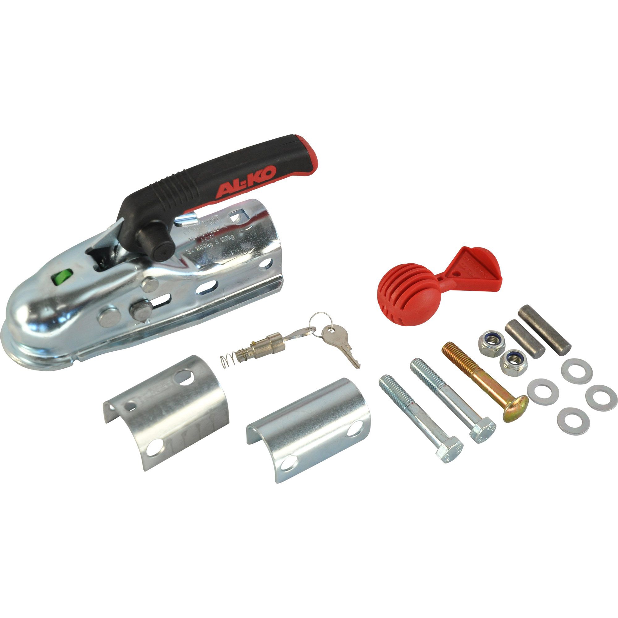 Coupling Head, 1600 kg, AK 161, Ø 50mm, Safety-Kit