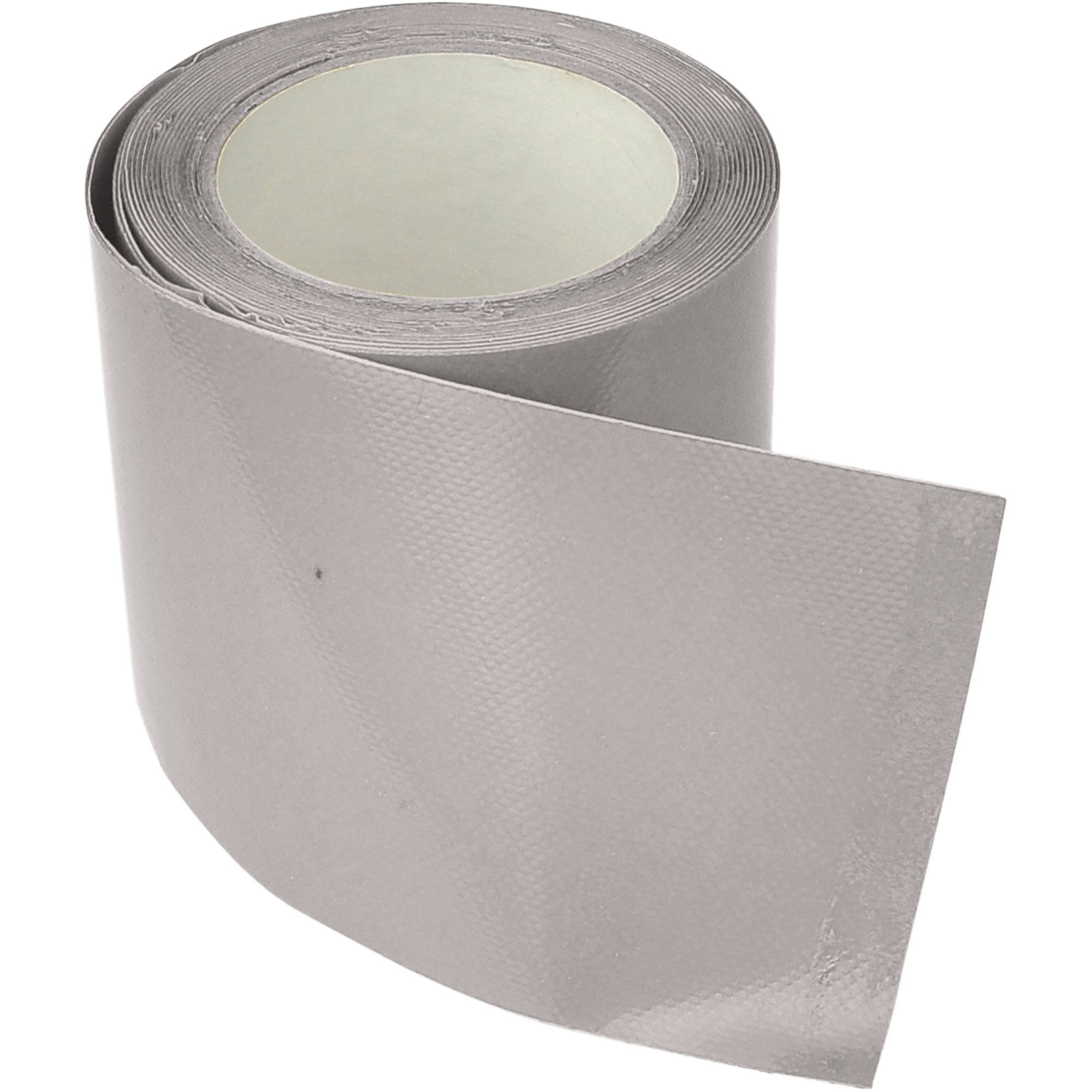 Tarpaulin Repair Adhesive Tape, L 5000 mm, Grey