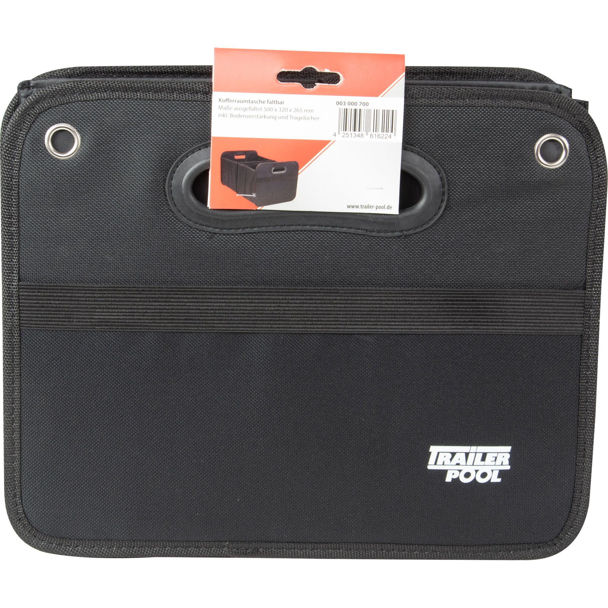 Trunk Bag, black, 500x320x265 mm, TP