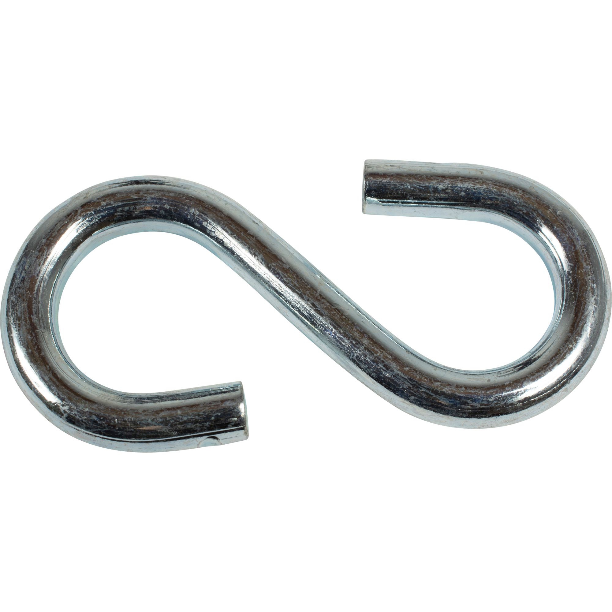 S-Hook, Steel galvanized, L 60 mm, T 5.7 mm