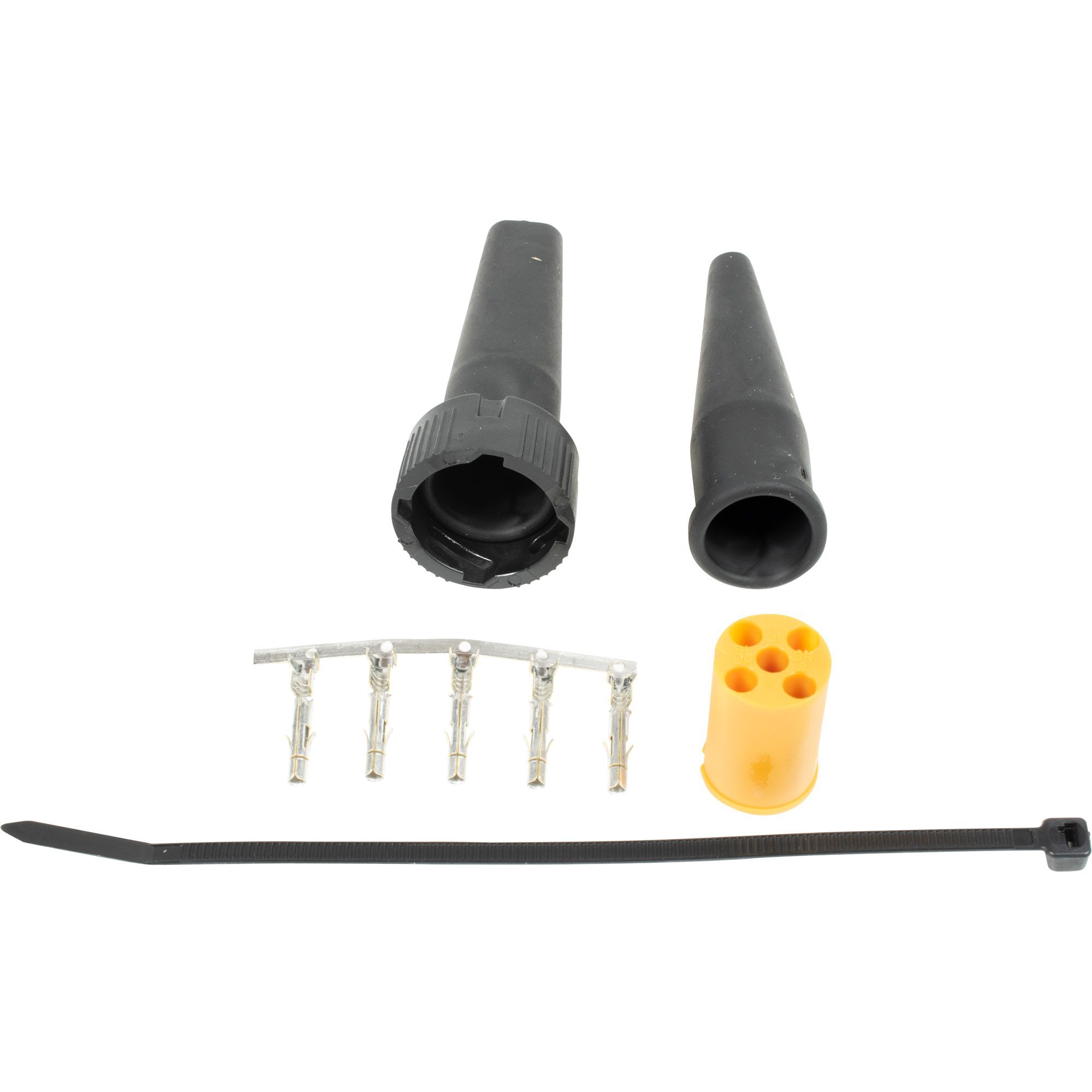 Bayonet connector 5-pin, yellow/grey = left