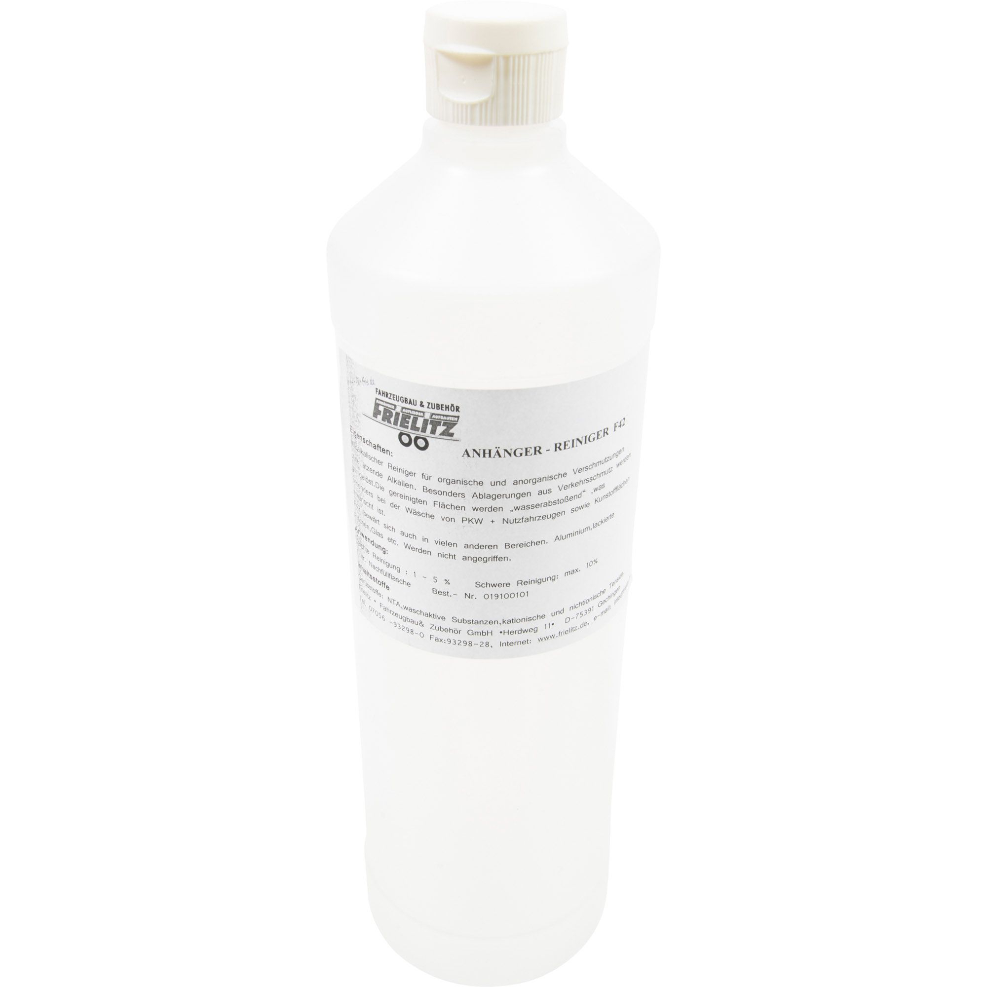 Plastic cleaner F42, contents 1 Litre