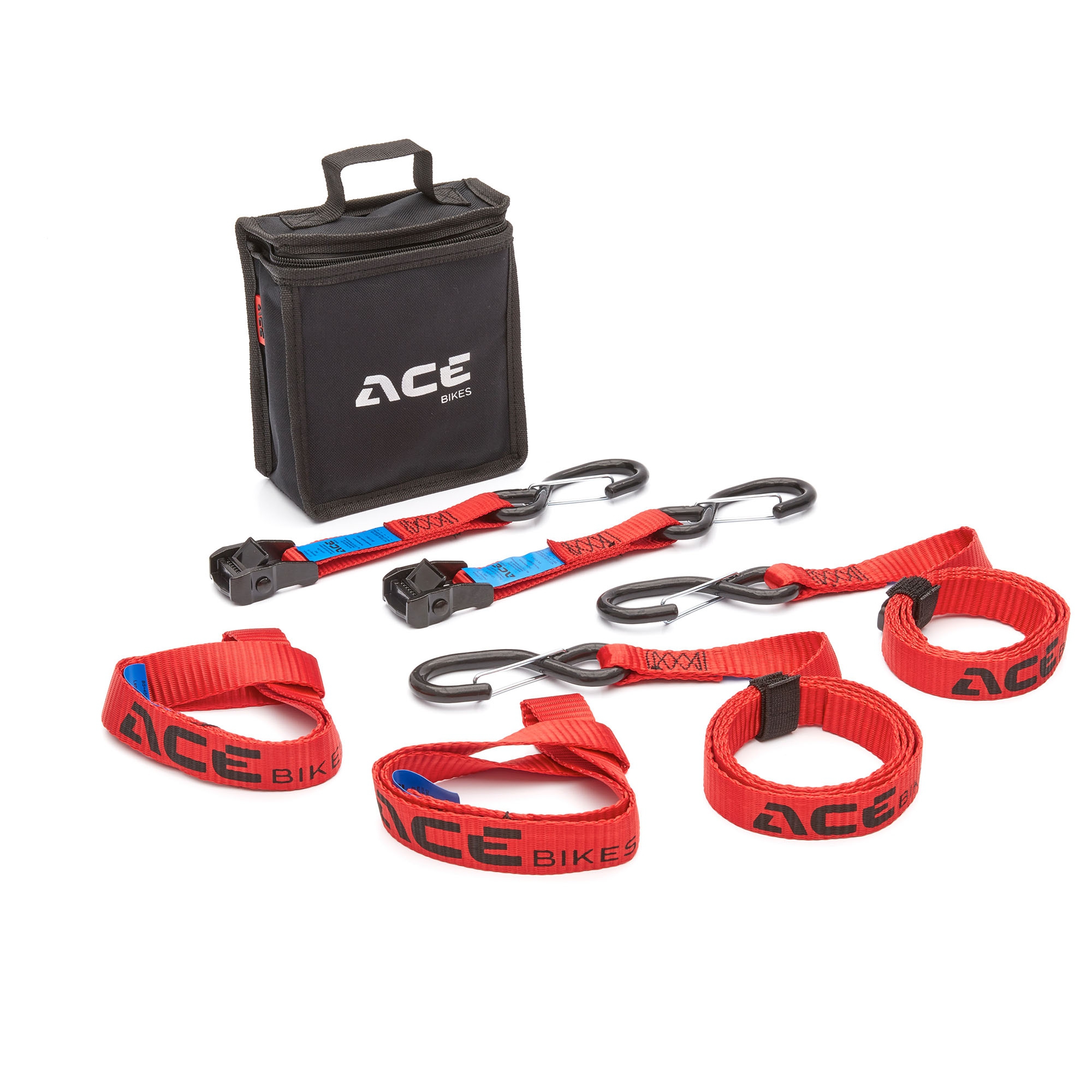 Motorcycle Tie-Down Strap Set, ACEBIKES, L 1400 mm, LC 300 daN