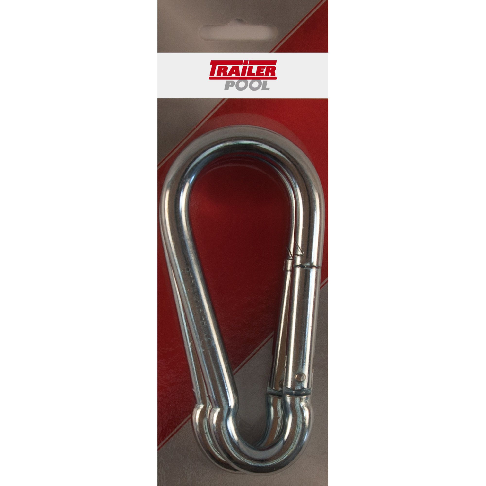 2 x Snap Hook, 140 x 12 mm, max. Load 380 kg