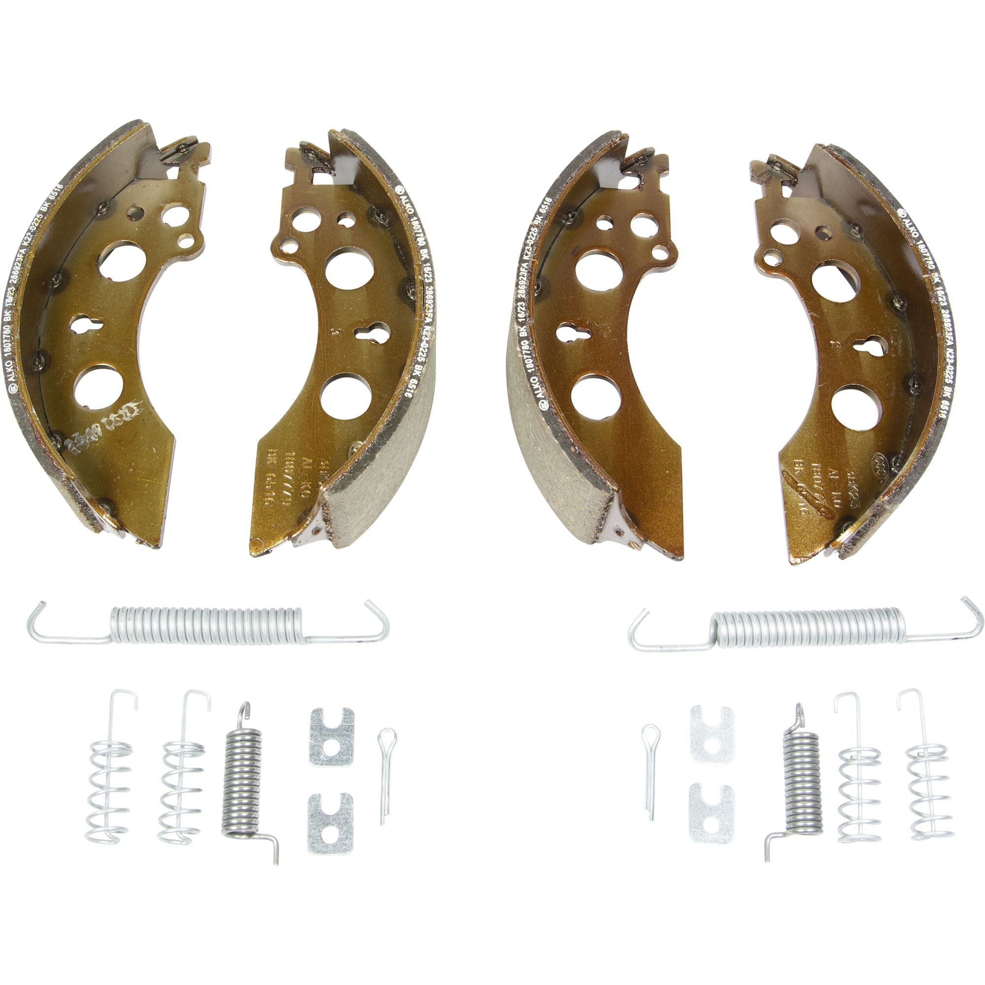 Brake Shoe SET AL-KO, 200 x 50, incl. Spring Set