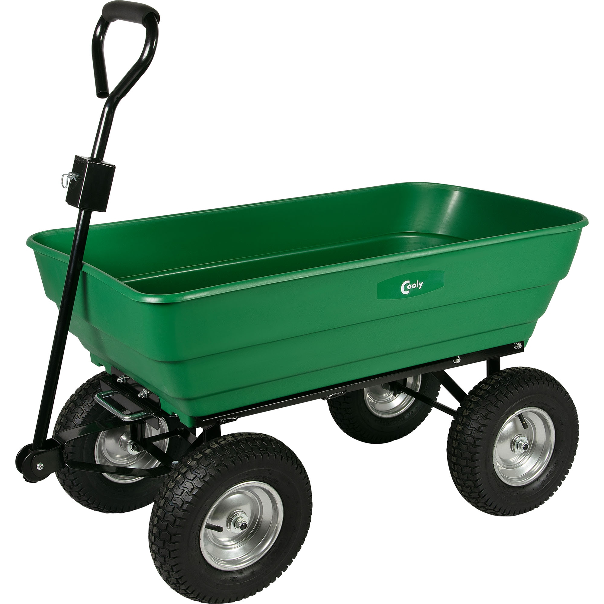 Garden tipping cart, handcart 125L