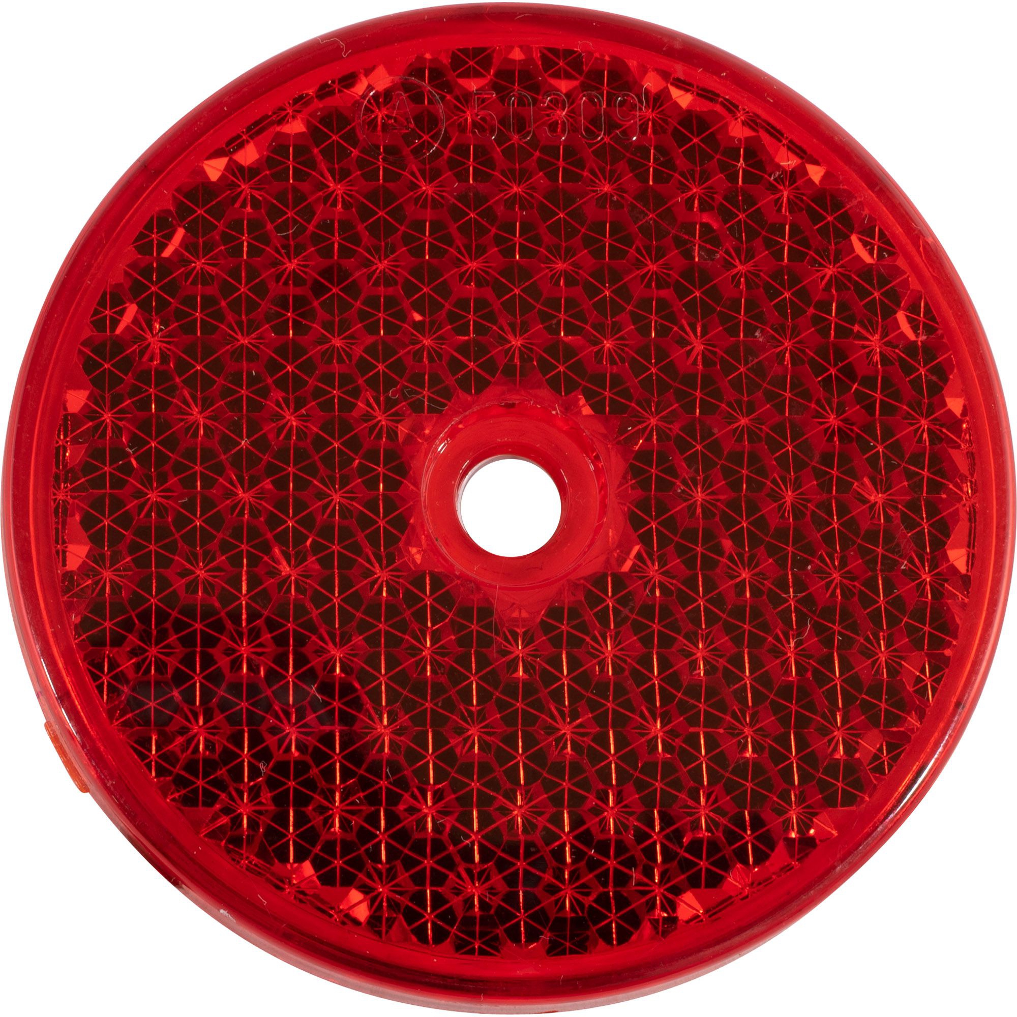 Reflector Ø 55 mm, red, for screwing