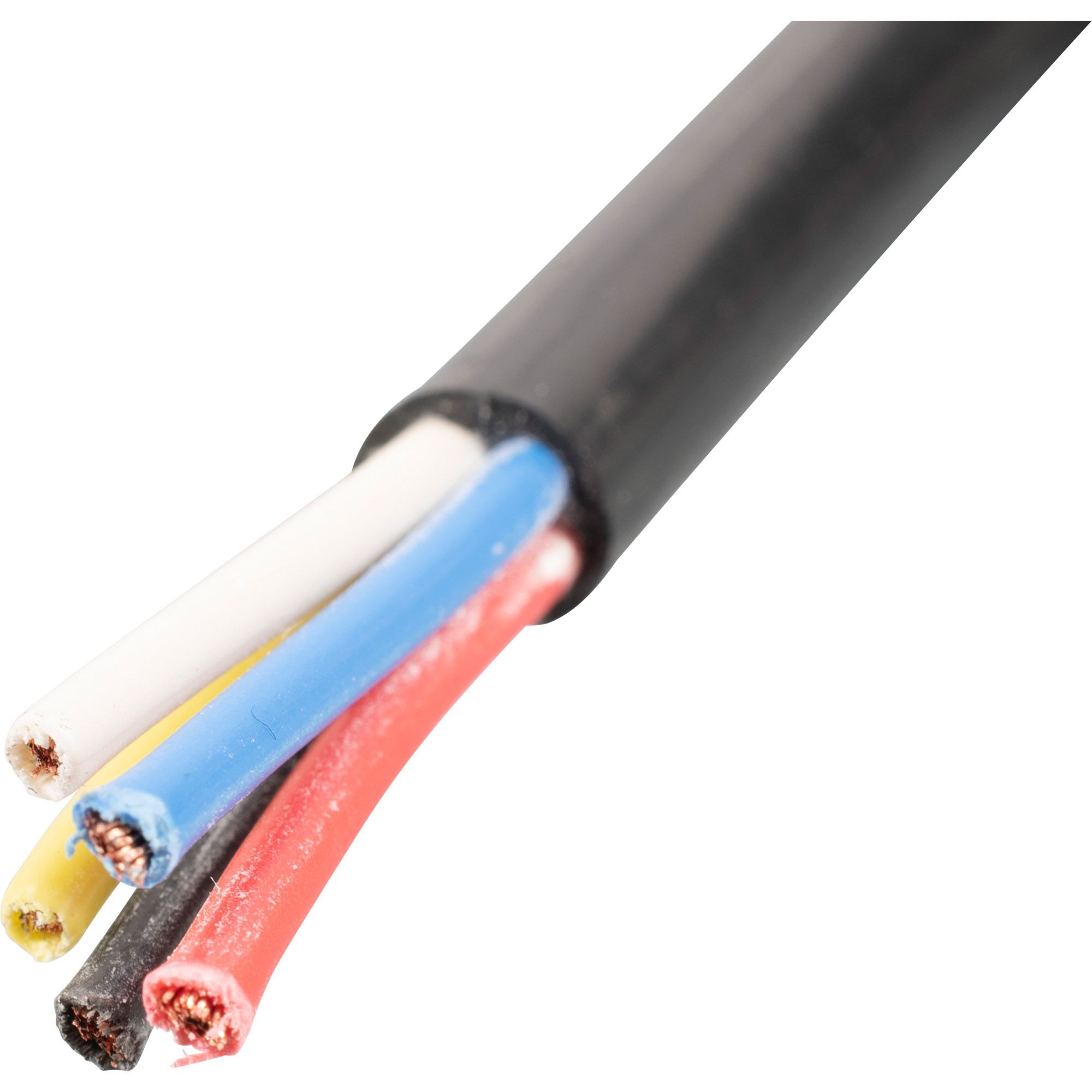 Electric Cable, 5-core, 1.0 mm², Price per Meter