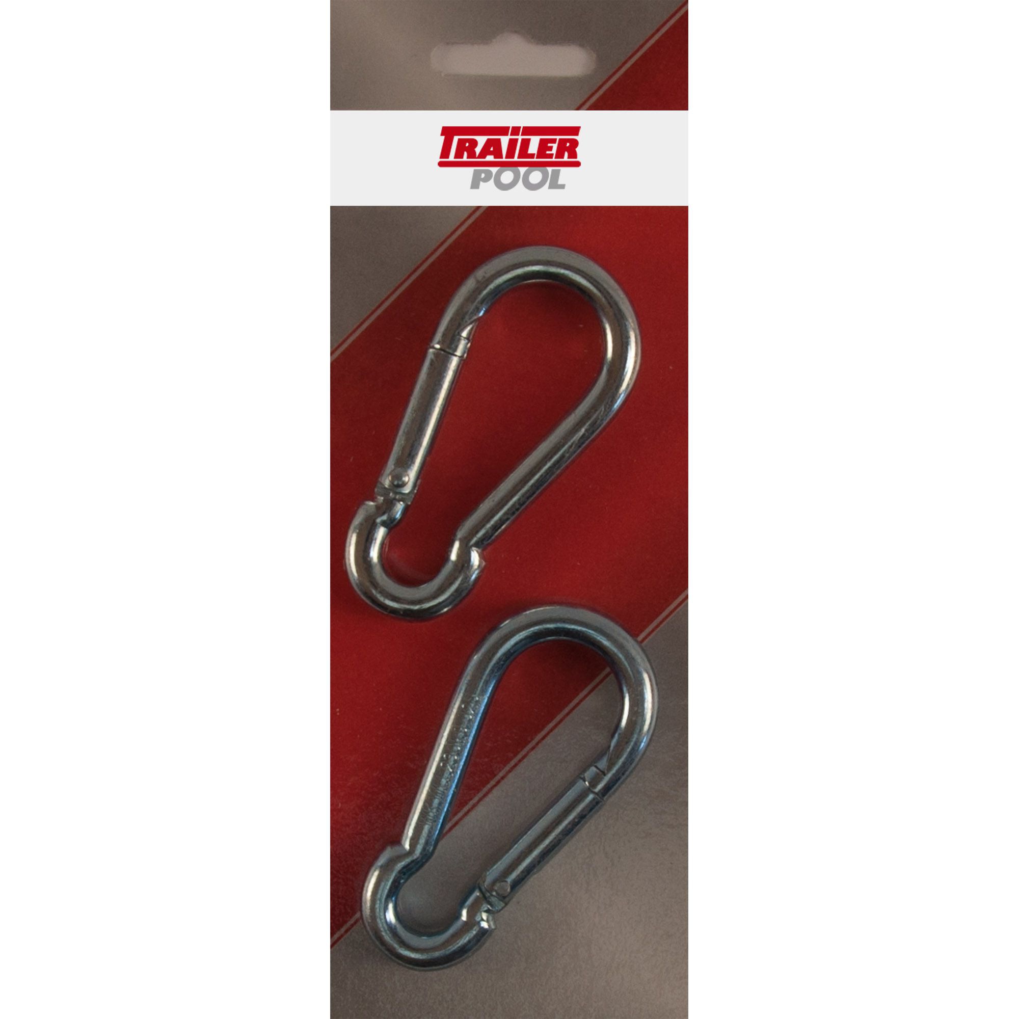 2 x Snap Hook, 80 x 8 mm, max. Load 230 kg