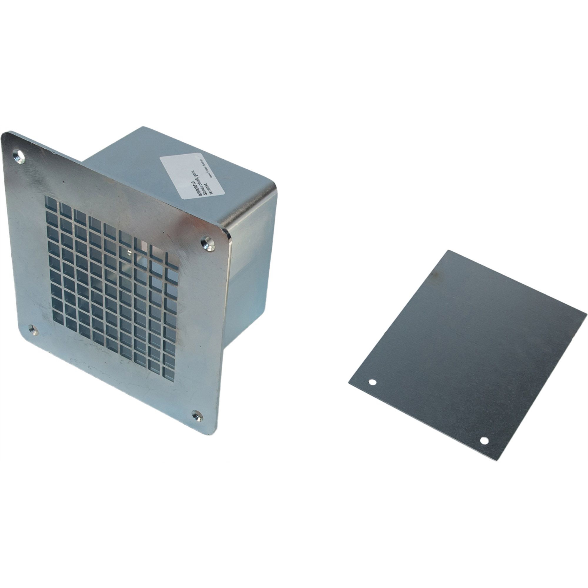 Ground ventilation / gas passage, galvanised