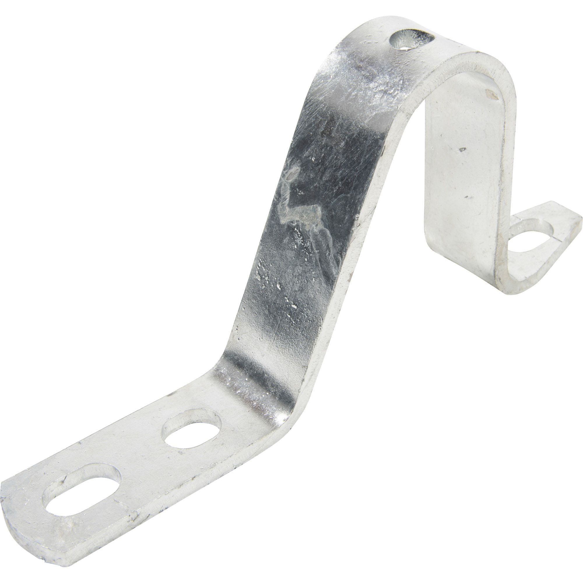 Support bracket for V-drawbar holm