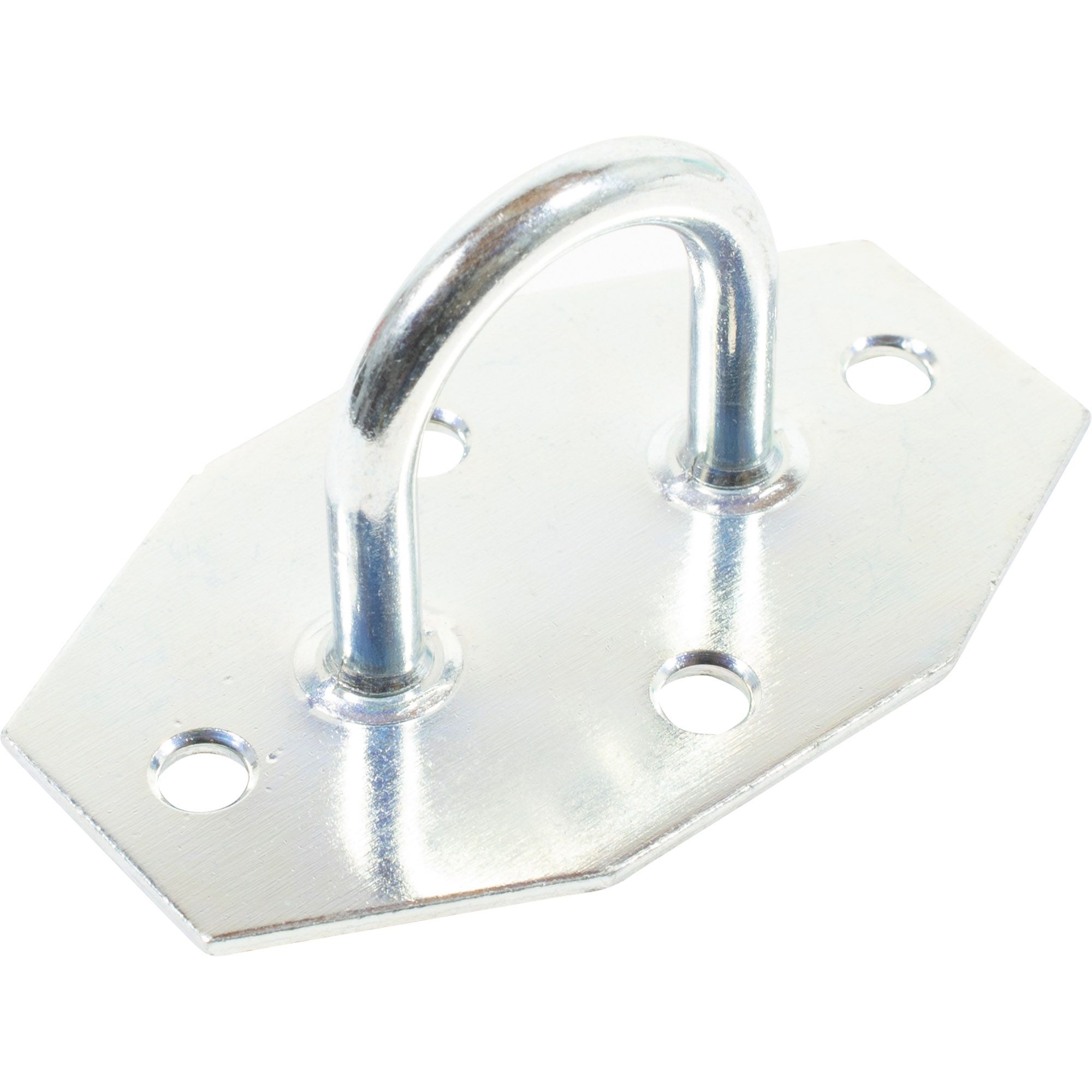 Rounded Staple, H 25 mm, Octagonal Base Plate