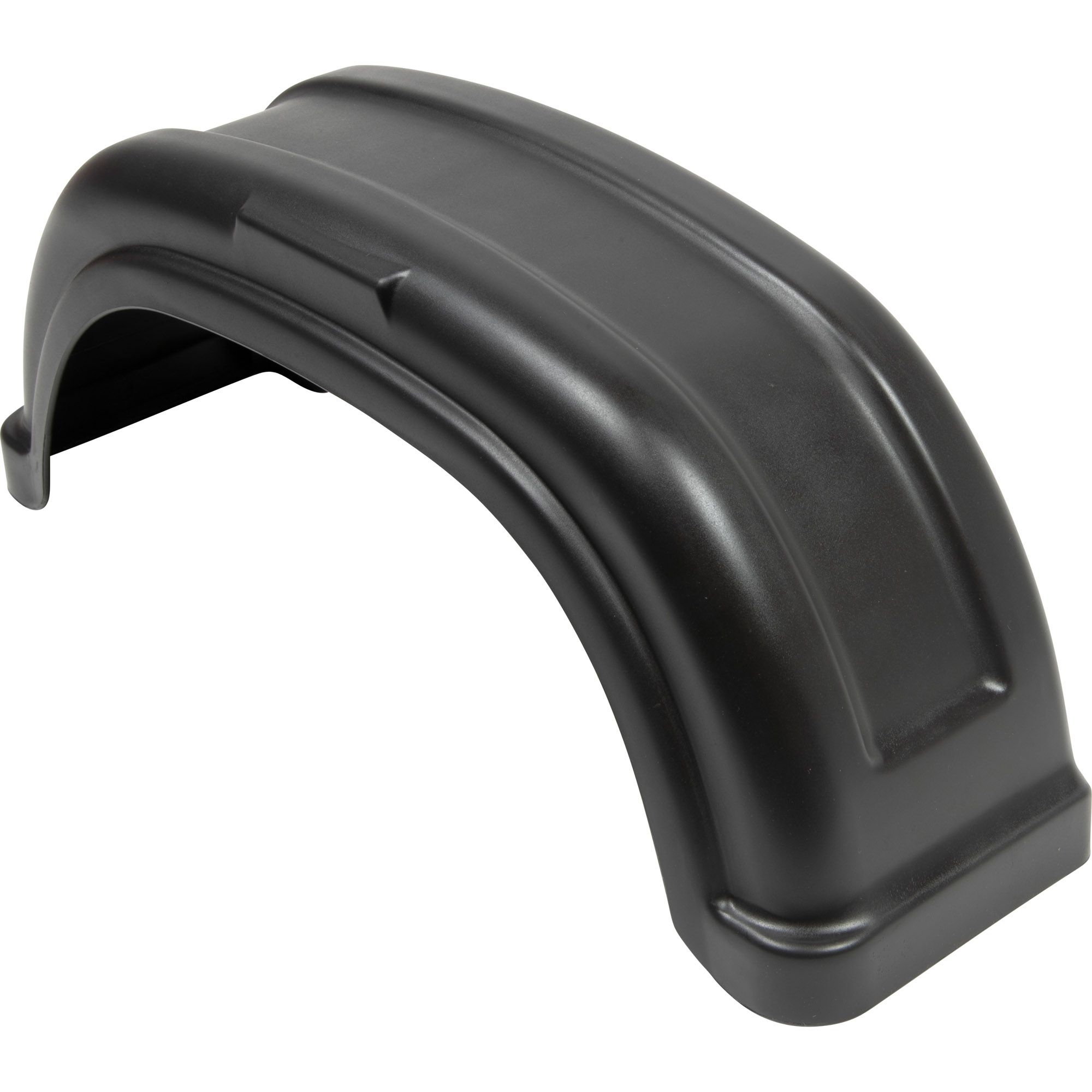 Single Axle Mudguard AL-KO Round Plastic, W 140 mm