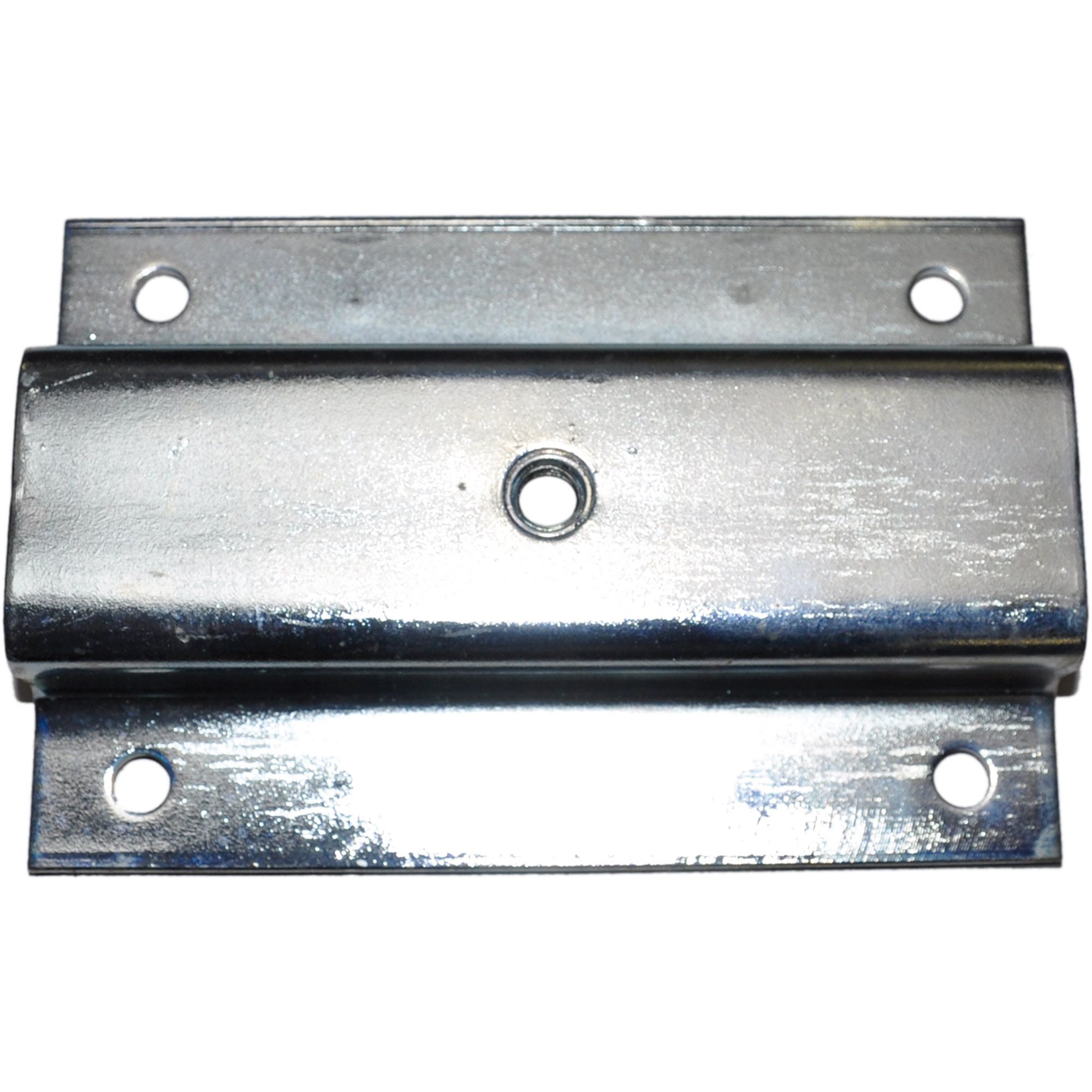 Mounting bracket, sheet steel, with welded nut