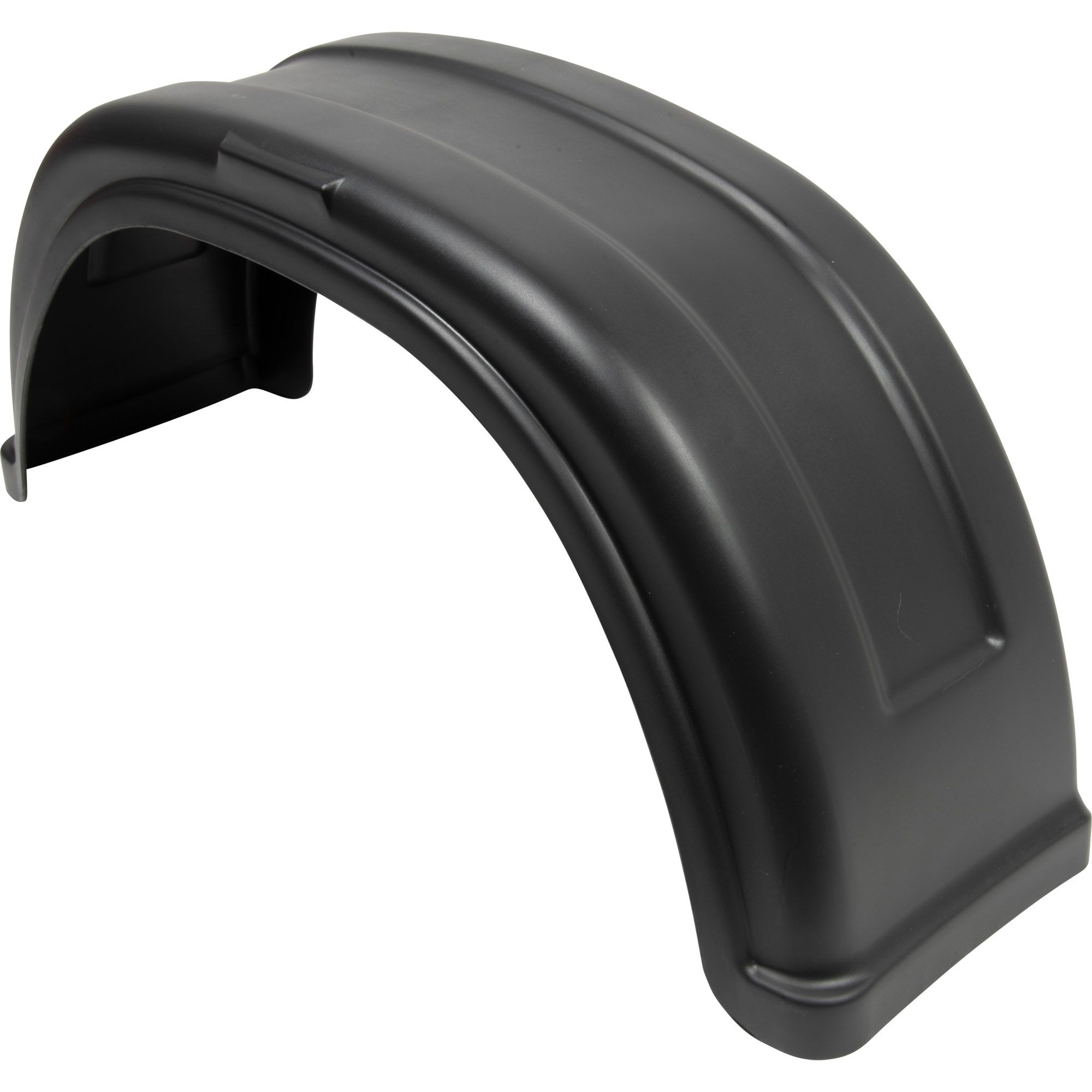 Single Axle Mudguard AL-KO round plastic, W 190 mm